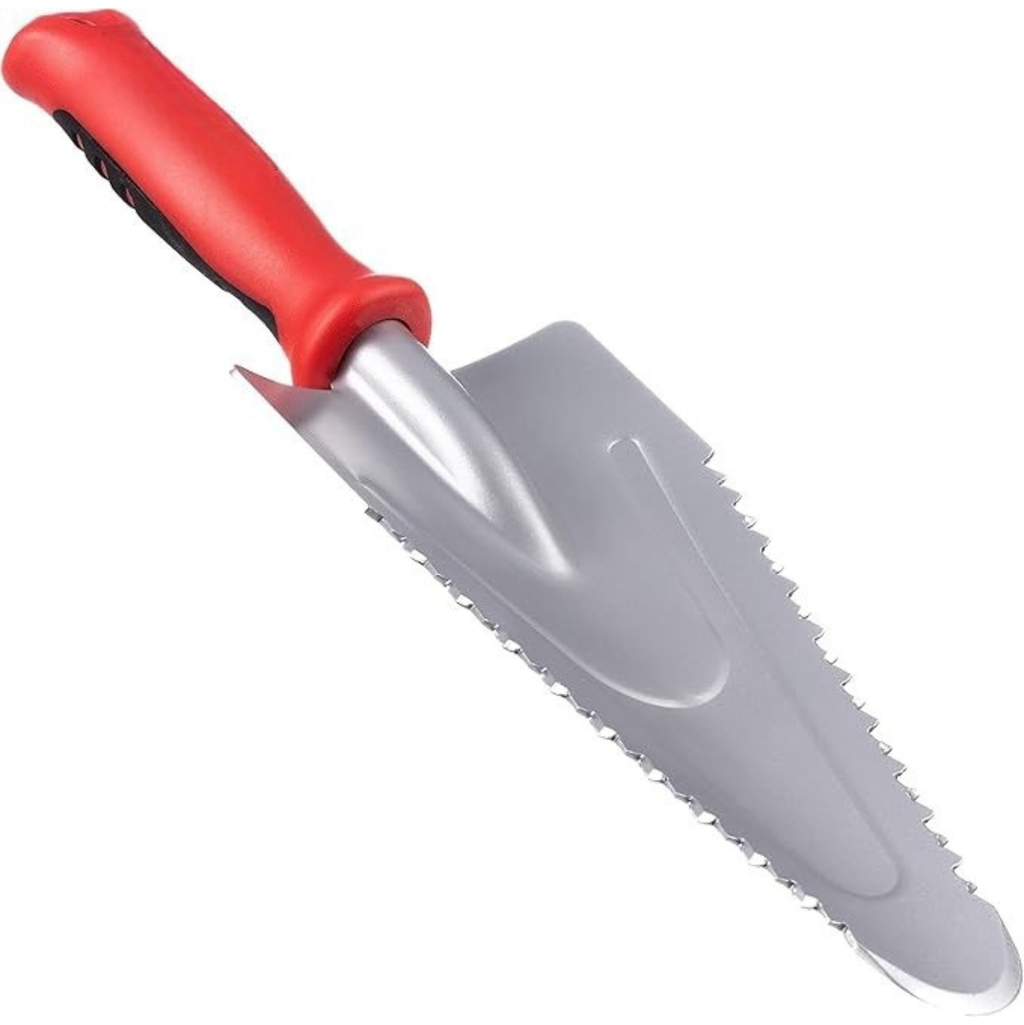 Carbon Steel Garden Hand Trowel for Digging, Planting & Transplanting – Ergonomic Gardening Tool